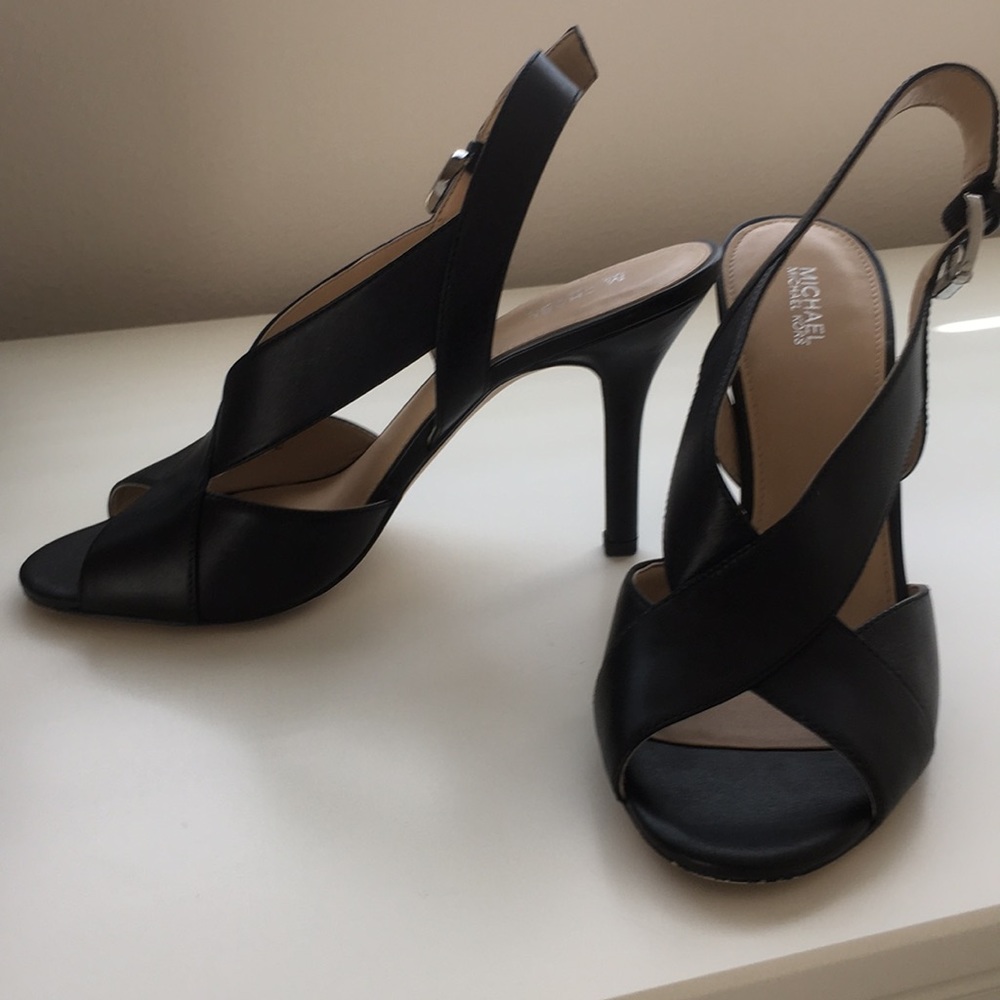 Black Michael Kors heels